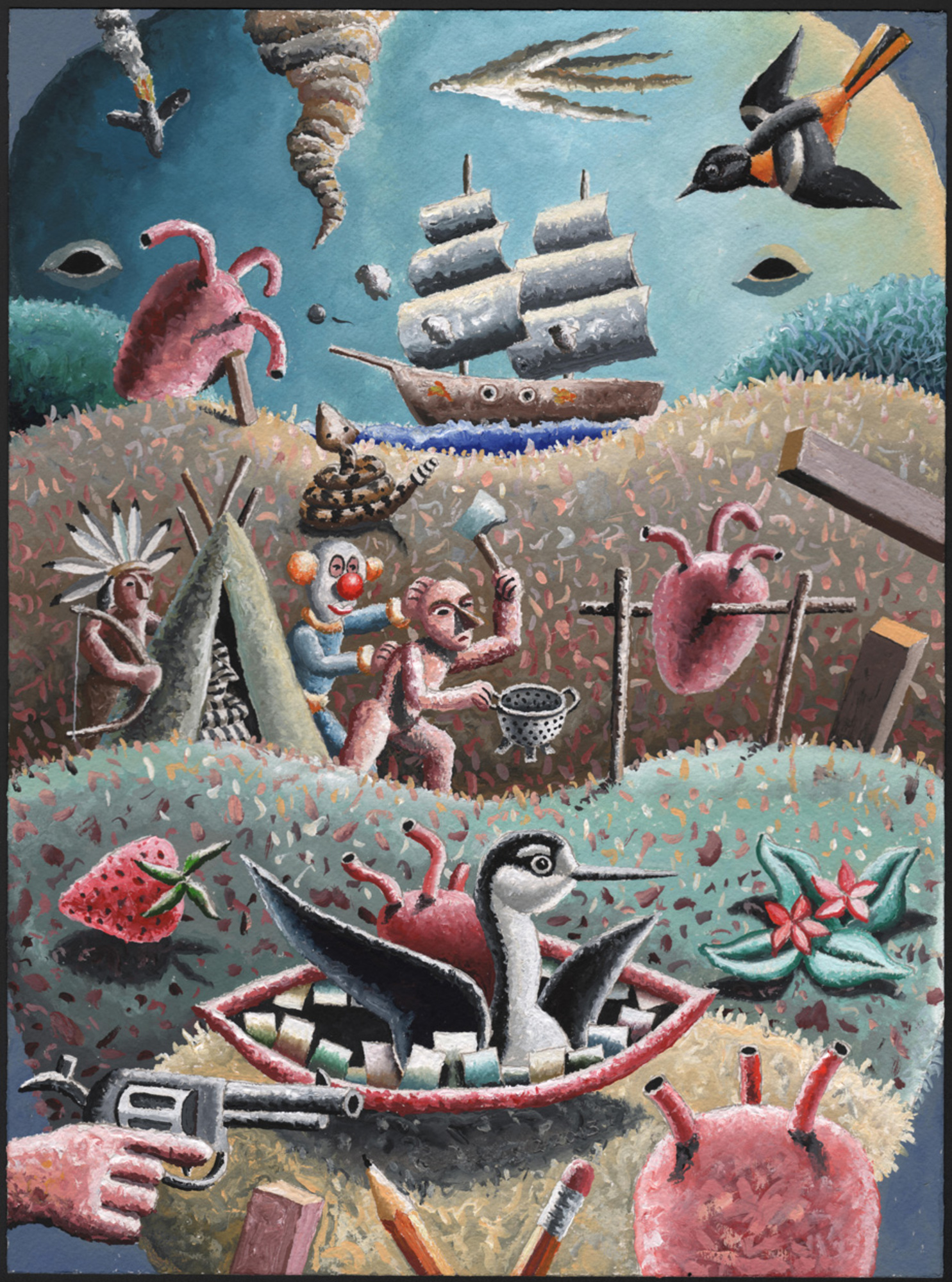 Book: Black-necked Stilt Mask